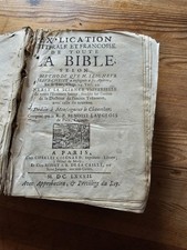 Bible ancienne d'occasion  Oignies