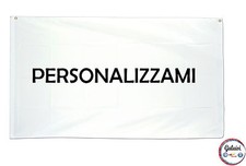 Bandiera bianca personalizzata usato  Martano