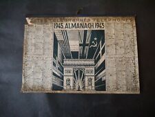Almanach postes télégraphes d'occasion  Villemomble