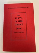 Sibyl in Her Grave by Sarah L. Caudwell (2000). Advance Uncorrected Proof ARC, usado comprar usado  Enviando para Brazil