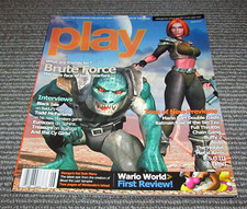 Play Video Game Magazine June 2003 Issue 18 (Brute Force Cover) Fast Shipping, usado comprar usado  Enviando para Brazil