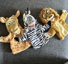 Madagascar hand puppets for sale  HUDDERSFIELD