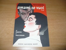 Spartito musicale amami usato  Casalpusterlengo