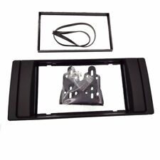 Painel estéreo 2 din painel painel painel acabamento rádio fáscia kit quadro para BMW 5 Series E39 X5 E53 comprar usado  Enviando para Brazil