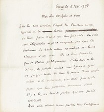 Manuscrit jean royère d'occasion  Bordeaux-