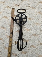 Usado, Batedor de ovos antigo estilo antigo misturador manual funciona ferro fundido FRETE GRÁTIS EUA  comprar usado  Enviando para Brazil