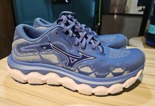 Novo Sapato Feminino Mizuno Wave Horizon 7 Daily 7.5 Azul Federal Branco Conforto Macio, usado comprar usado  Enviando para Brazil