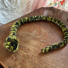 Camouflage snake plush for sale  POOLE