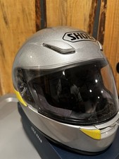 Usado, Capacete de motocicleta SHOEI RF 1000 rosto inteiro prata DOT viseira transparente tamanho grande comprar usado  Enviando para Brazil