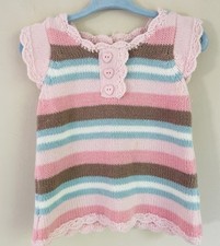 Knitted crochet style for sale  LEICESTER