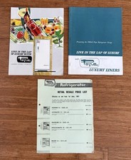 Dois catálogos automáticos de geladeira Pope da década de 1960 e folheto de lista de preços 1961, usado comprar usado  Enviando para Brazil