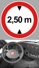 Autocollant hauteur limite d'occasion  Le Val