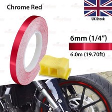 Chrome red 6mm for sale  COALVILLE
