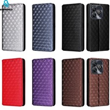 Capa carteira flip à prova de choque para ZTE Blade A75 A73 A54 V70 V60 A34 A53 A32 comprar usado  Enviando para Brazil
