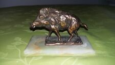 Old bronze boar d'occasion  Expédié en Belgium