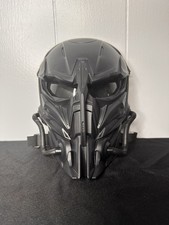 Máscara facial tática completa com lente proteção de paintball airsoft comprar usado  Enviando para Brazil