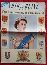 1953 elizabeth personnages d'occasion  Coucy-le-Château-Auffrique