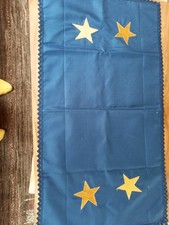 Tischläufer dunkelblau gelben gebraucht kaufen  Meinersen