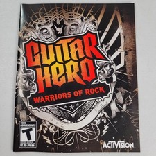 Guitar Hero Warriors of Rock (PlayStation 3 PS3) Apenas Manual de Instruções comprar usado  Enviando para Brazil