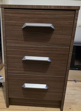 Oak drawer bedside for sale  BRISTOL