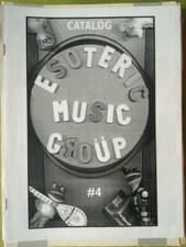 Catalogo esoteric music usato  Goro