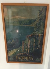 Manifesto taormina mario usato  Albissola Marina