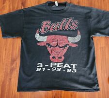 Camiseta Vintage Chicago Bulls Championship XL 1993 3 turfas Air Jordan Michael Jordan comprar usado  Enviando para Brazil