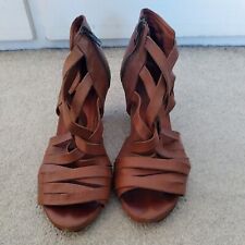 Brown heel ankle for sale  STAINES-UPON-THAMES