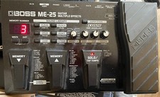 Usado, Pedal de efeitos de guitarra Boss ME-25 efeitos múltiplos ME25 preto usado funcionando comprar usado  Enviando para Brazil
