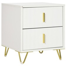 Homcom white drawer for sale  GREENFORD