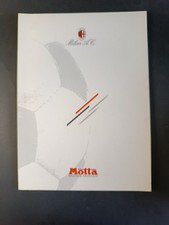 A.c. milan cartellina usato  Italia