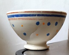 Bol plumetis bleu d'occasion  Olliergues
