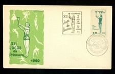 Postal History Brasil FDC #911 Sports Spring Games 1960 comprar usado  Enviando para Brazil