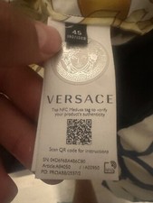 Versace seidenhemd extra gebraucht kaufen  Monheim