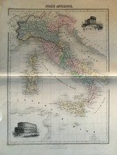 Carte originale 40cmx30cm d'occasion  Bourg-de-Péage