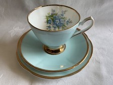 Bone china blue for sale  AMERSHAM