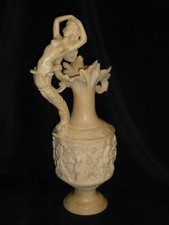 Vecchia scultura sirena usato  Cherasco