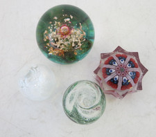 Vintage glass paperweights for sale  EXETER