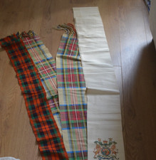 tartan sash for sale  ANSTRUTHER