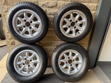 Set minilite wheels for sale  HOLMFIRTH