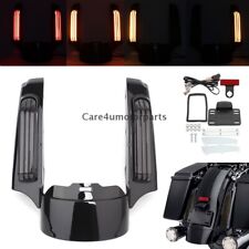 Rear Fender Extension Fascia Turn Signal Running Brake LED Light For Harley 14+ comprar usado  Enviando para Brazil