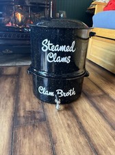 Black speckled enamelware for sale  South Portland
