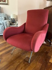 Coppia poltrone rosse usato  Forli