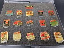 Usado, 1989 CART Gold Collection Edição Limitada Chapéu Pins Indy Car Racing Lote De 16 Conjunto comprar usado  Enviando para Brazil
