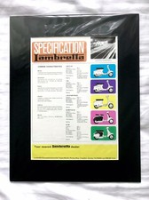 Vintage lambretta brochure for sale  LLANDUDNO
