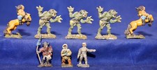 8 miniaturas de metal Heritage Monsters Centaurs Trolls D&D LOTR TSR com pintura 1976+, usado comprar usado  Enviando para Brazil