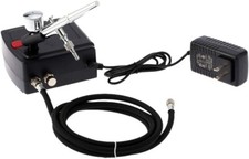 Usado, Kit De Sistema De Aerógrafo Dorado Multiproposito Con Mini Aire Portatil comprar usado  Enviando para Brazil