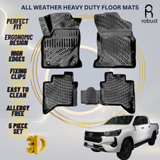 Tapetes de assoalho forros para Toyota Hilux 2023-2025 tapetes de carro resistentes para todas as condições climáticas novos comprar usado  Enviando para Brazil