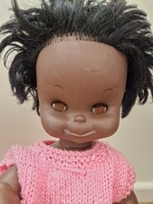 Rosebud black doll for sale  TAMWORTH