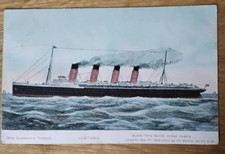 Cunard lusitania colour for sale Cunard lusitania colour for sale  WAKEFIELD
